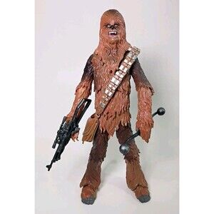 2014 Hasbro Star War 7.5” Black Series Chewbacca A6520 Used